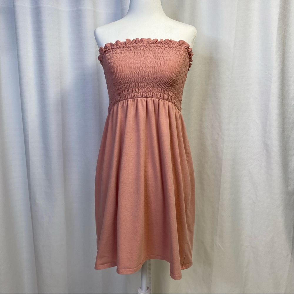Double Zero dusty rose dress/swimming suit cover-up Size Large